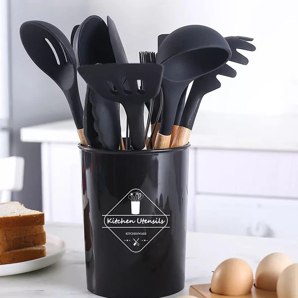 Non-Toxic Kitchen Utensil Set – Heat Resistant Tools