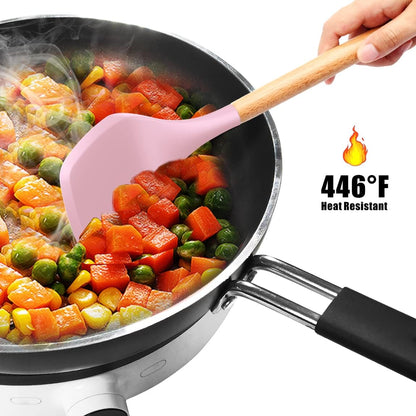 Non-Toxic Kitchen Utensil Set – Heat Resistant Tools