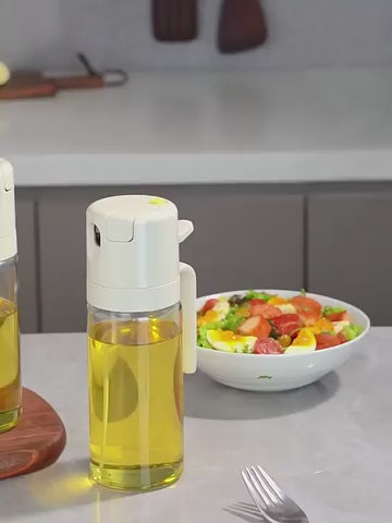 470ml 2-in-1 Oil Sprayer & Dispenser for Cooking and BBQ